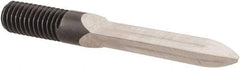 Shaviv - C40 Bi-Directional High Speed Steel Deburring Swivel Blade - Triangular Blade Cross Section, Use on Flat Surface, Hole Back-Edge & Hole Inner Surface Surfaces, Reversible, Adjustable - Exact Tool & Supply