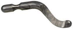 Shaviv - B10C Right-Handed Carbide Deburring Swivel Blade - Use on Hole Edge & Straight Edge Surfaces, Adjustable - Exact Tool & Supply