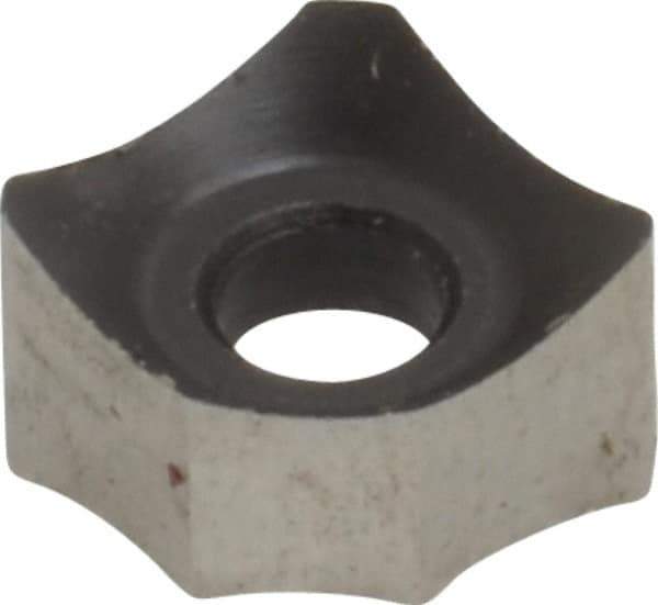 Noga - N70K Bi-Directional High Speed Steel Deburring Swivel Blade - Round Blade Cross Section, Use on Slot/Keyway Surfaces, Reversible - Exact Tool & Supply