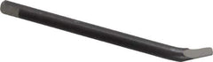 Noga - D66 Bi-Directional High Speed Steel Deburring Scraper Blade - Triangular Blade Cross Section, Use on Cross Hole Surfaces - Exact Tool & Supply