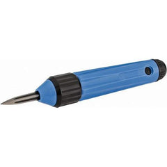 Noga - Hand Deburring Tool - SN & C Blade Holder, High Speed Steel T120 Blade - Exact Tool & Supply