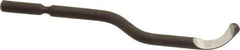 Noga - S60 Right-Handed High Speed Steel Deburring Swivel Blade - Use on Cross Hole Surfaces - Exact Tool & Supply