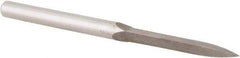 Noga - D50C Scraper Bi-Directional Carbide Deburring Scraper Blade - Triangular Blade Cross Section, Use on Hole Edge & Straight Edge Surfaces - Exact Tool & Supply
