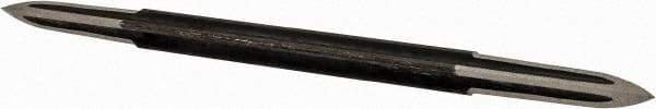 Noga - T80 Bi-Directional High Speed Steel Deburring Scraper Blade - Triangular Blade Cross Section, Use on Hole Edge & Straight Edge Surfaces - Exact Tool & Supply