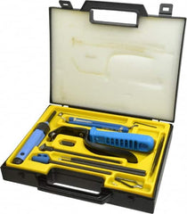Noga - 23 Piece High Speed Steel Hand Deburring Tool Set - Exact Tool & Supply
