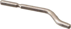 Shaviv - E100D Right-Handed High Speed Steel Deburring Swivel Blade - Use on Hole Edge & Straight Edge Surfaces, Adjustable - Exact Tool & Supply