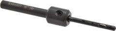 Cogsdill Tool - 9/64" Hole, 1/8" Blade, Type A Power Deburring Tool - Two Piece, 3.37" OAL, 1/4" Pilot, 0.45" from Front of Tool to Back of Blade - Exact Tool & Supply