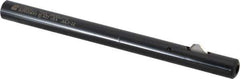 Cogsdill Tool - 7/16" Hole, No. 3-1/2 Blade, Type B Power Deburring Tool - One Piece, 5.5" OAL, 0.72" Pilot, 1.09" from Front of Tool to Back of Blade - Exact Tool & Supply