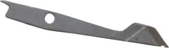 Cogsdill Tool - 3/32", Type A Double Angle, Replacement Deburring Blade - High Speed Steel, for Front & Back Hole Deburring & Chamfering - Exact Tool & Supply