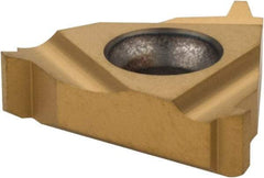 Carmex - 16IR Internal Right Hand 12 Acme Laydown Threading Insert - Grade MXC, TiN Coated Carbide - Exact Tool & Supply