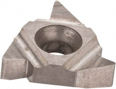 Carmex - 22UIR Internal Right Hand 4 American Buttress Laydown Threading Insert - Grade P30, Uncoated Coated Carbide - Exact Tool & Supply