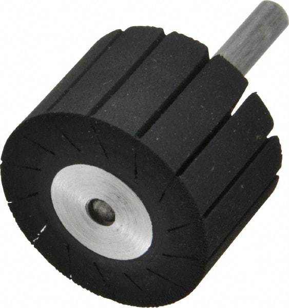 3M - 1" Wide x 1-1/2" Diam, Spiral Band Drum - 1/4" Shank Diam, 14,000 RPM - Exact Tool & Supply