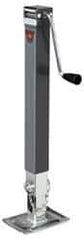 Bulldog - Square Sidewind Jack - 8,000 Lb Load Capacity, 25.06 to 53.56" Service Height - Exact Tool & Supply