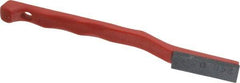Value Collection - 240 Grit Red Single-Ended Boron Carbide Hand Hone - Very Fine Grade, 5-1/2" OAL, with Cutting Dimensions of 1-9/16" Length x 1/2" Wide x 3/16" High - Exact Tool & Supply
