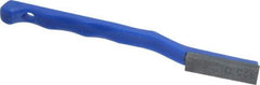 Value Collection - 320 Grit Blue Single-Ended Boron Carbide Hand Hone - Extra Fine Grade, 5-1/2" OAL, with Cutting Dimensions of 1-9/16" Length x 1/2" Wide x 3/16" High - Exact Tool & Supply
