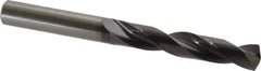 Guhring - 0.3937" 140° Solid Carbide Jobber Drill - FIREX Finish, Right Hand Cut, Spiral Flute, Straight Shank, 103mm OAL, SU Point - Exact Tool & Supply