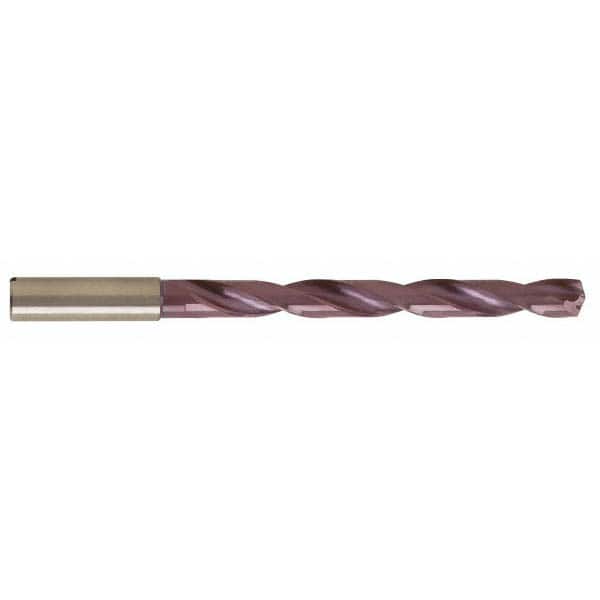 Guhring - 18.49882mm 140° Solid Carbide Taper Length Drill Bit - Exact Tool & Supply