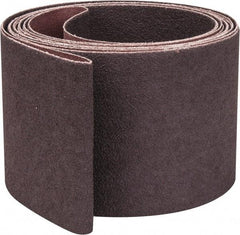 Norton - 3" Wide x 132" OAL, 60 Grit, Aluminum Oxide Abrasive Belt - Aluminum Oxide, Medium, Coated, X Weighted Cloth Backing, Series R228 - Exact Tool & Supply