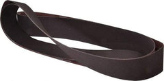Norton - 3" Wide x 132" OAL, 100 Grit, Aluminum Oxide Abrasive Belt - Aluminum Oxide, Fine, Coated, X Weighted Cloth Backing, Series R228 - Exact Tool & Supply