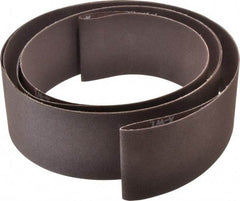 Norton - 3" Wide x 132" OAL, 120 Grit, Aluminum Oxide Abrasive Belt - Aluminum Oxide, Fine, Coated, X Weighted Cloth Backing, Series R228 - Exact Tool & Supply