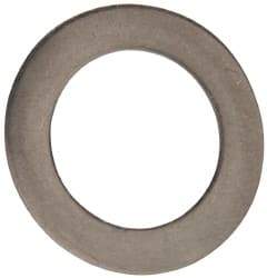 Made in USA - 0.03" Thick, 5/8" Inside x 1" OD, Round Shim - 9/16" Screw, Uncoated 316 Stainless Steel - Exact Tool & Supply