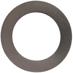 Made in USA - 0.01" Thick, 3/4" Inside x 1-1/8" OD, Round Shim - 5/8" Screw, Uncoated 316 Stainless Steel - Exact Tool & Supply