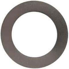 Made in USA - 0.01" Thick, 3/4" Inside x 1-1/8" OD, Round Shim - 5/8" Screw, Uncoated 316 Stainless Steel - Exact Tool & Supply