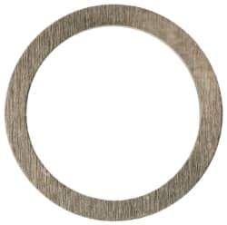 Made in USA - 0.005" Thick, 0.234" Inside x 0.303" OD, Lengthening Shim - #12 Screw, Uncoated 300 Stainless Steel - Exact Tool & Supply