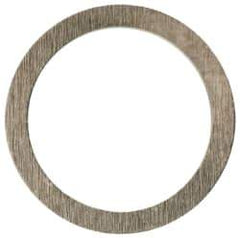 Made in USA - 0.005" Thick, 0.234" Inside x 0.303" OD, Lengthening Shim - #12 Screw, Uncoated 300 Stainless Steel - Exact Tool & Supply