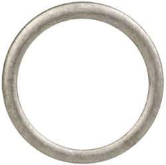 Made in USA - 0.032" Thick, 0.289" Inside x 0.365" OD, Lengthening Shim - 1/4" Screw, Uncoated 300 Stainless Steel - Exact Tool & Supply