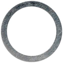 Made in USA - 0.005" Thick, 0.289" Inside x 0.365" OD, Lengthening Shim - 1/4" Screw, Uncoated 300 Stainless Steel - Exact Tool & Supply