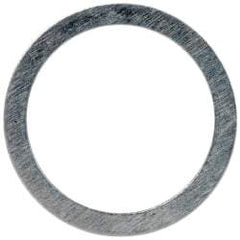 Made in USA - 0.005" Thick, 0.289" Inside x 0.365" OD, Lengthening Shim - 1/4" Screw, Uncoated 300 Stainless Steel - Exact Tool & Supply