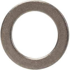 Made in USA - 0.02" Thick, 1/4" Inside x 3/8" OD, Shortening Shim - #12 Screw, Uncoated 300 Stainless Steel - Exact Tool & Supply