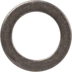 Made in USA - 0.032" Thick, 1/4" Inside x 3/8" OD, Shortening Shim - #12 Screw, Uncoated 300 Stainless Steel - Exact Tool & Supply