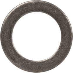 Made in USA - 0.032" Thick, 1/4" Inside x 3/8" OD, Shortening Shim - #12 Screw, Uncoated 300 Stainless Steel - Exact Tool & Supply