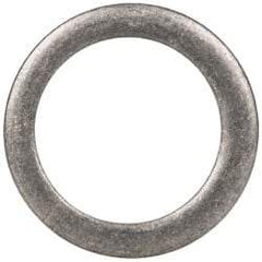 Made in USA - 1/16" Thick, 0.314" Inside x 7/16" OD, Shortening Shim - 1/4" Screw, Uncoated 300 Stainless Steel - Exact Tool & Supply