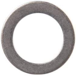 Made in USA - 0.032" Thick, 1/2" Inside x 3/4" OD, Shortening Shim - 7/16" Screw, Uncoated 300 Stainless Steel - Exact Tool & Supply