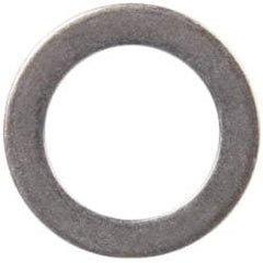 Made in USA - 0.032" Thick, 1/2" Inside x 3/4" OD, Shortening Shim - 7/16" Screw, Uncoated 300 Stainless Steel - Exact Tool & Supply