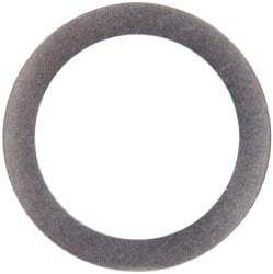 Made in USA - 0.01" Thick, 3/4" Inside x 1" OD, Shortening Shim - 5/8" Screw, Uncoated 300 Stainless Steel - Exact Tool & Supply