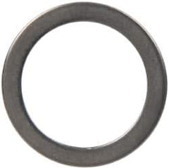 Made in USA - 0.032" Thick, 3/4" Inside x 1" OD, Shortening Shim - 5/8" Screw, Uncoated 300 Stainless Steel - Exact Tool & Supply