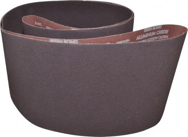 Norton - 8" Wide x 107" OAL, 50 Grit, Aluminum Oxide Abrasive Belt - Aluminum Oxide, Coarse, Coated, X Weighted Cloth Backing, Series R228 - Exact Tool & Supply
