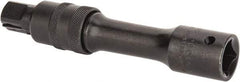 Proto - 1/2" Drive Impact Locking Socket Extension - 5" OAL, Black Oxide Finish - Exact Tool & Supply