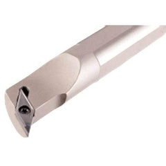 Iscar - 1.22" Min Bore Diam, 12" OAL, 1" Shank Diam, S-SVQC Indexable Boring Bar - 2.44" Max Bore Depth, VC.. 33.. Insert, Screw Holding Method - Exact Tool & Supply