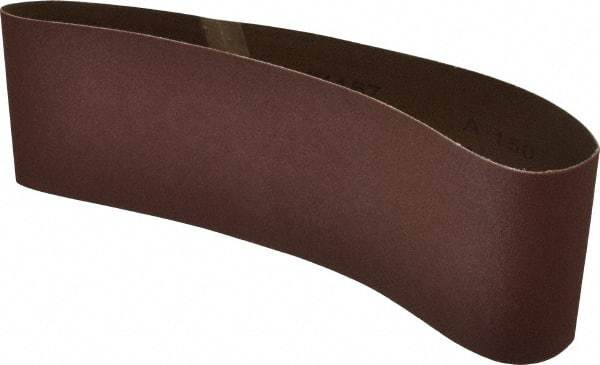 Tru-Maxx - 4" Wide x 24" OAL, 150 Grit, Aluminum Oxide Abrasive Belt - Aluminum Oxide, Very Fine, Coated - Exact Tool & Supply
