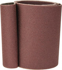 Tru-Maxx - 4" Wide x 54" OAL, 180 Grit, Aluminum Oxide Abrasive Belt - Aluminum Oxide, Very Fine, Coated, X Weighted Cloth Backing - Exact Tool & Supply