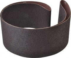 Norton - 4" Wide x 54" OAL, 40 Grit, Aluminum Oxide Abrasive Belt - Aluminum Oxide, Coarse, Coated, X Weighted Cloth Backing, Series R228 - Exact Tool & Supply