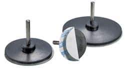 Merit Abrasives - 1" Diam Adhesive/PSA Disc Backing Pad - 1/4" Shank Diam, 15,000 RPM - Exact Tool & Supply