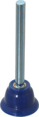 Value Collection - 1/2" Diam Adhesive/PSA Disc Backing Pad - 1/8" Shank Diam, 18,000 RPM - Exact Tool & Supply