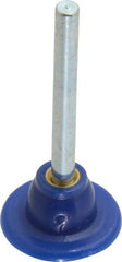 Value Collection - 3/4" Diam Adhesive/PSA Disc Backing Pad - 1/8" Shank Diam, 18,000 RPM - Exact Tool & Supply