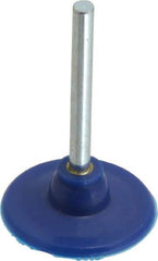 Value Collection - 1" Diam Adhesive/PSA Disc Backing Pad - 1/8" Shank Diam, 18,000 RPM - Exact Tool & Supply